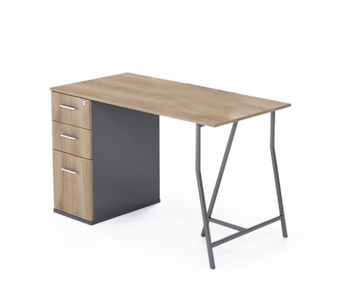 Payton Desk - Fixed Cabinet
