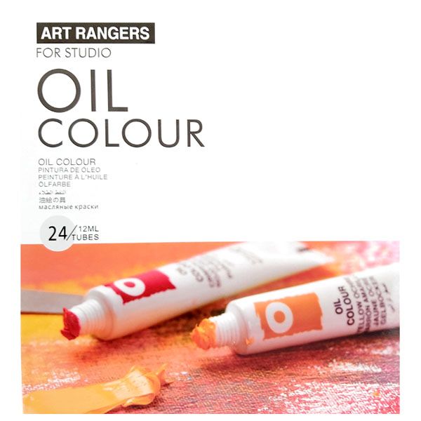 Art Ranger Oil Colour Paint (24 x Tubes)
