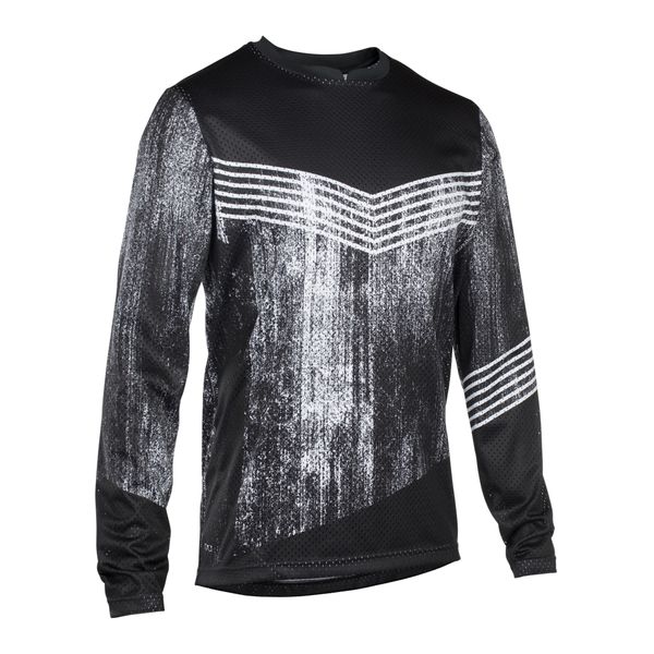 ION - Tee LS Scrub - Black/White