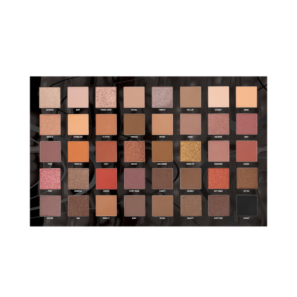 W7 Warm Up - 40 Hottest Nudes Pressed Pigments Palette