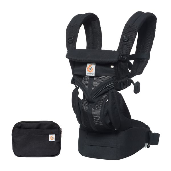 Ergobaby Baby Carrier Omni 360 Cool Air Mesh - Onyx Black