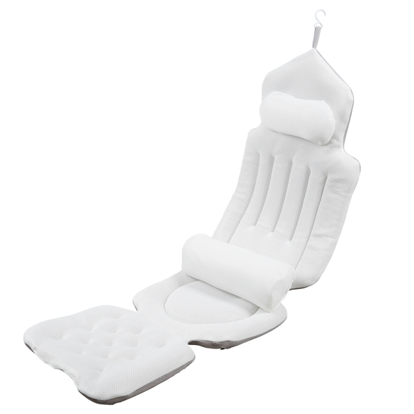 Bestby - Full Body Bath Pillow Thick Non-Slip Spa Tub Cushion