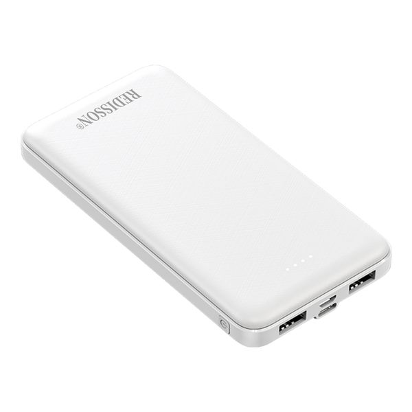 Redisson 10000mAh Power Bank Lightweight 2 Inputs &amp; 2 Outputs