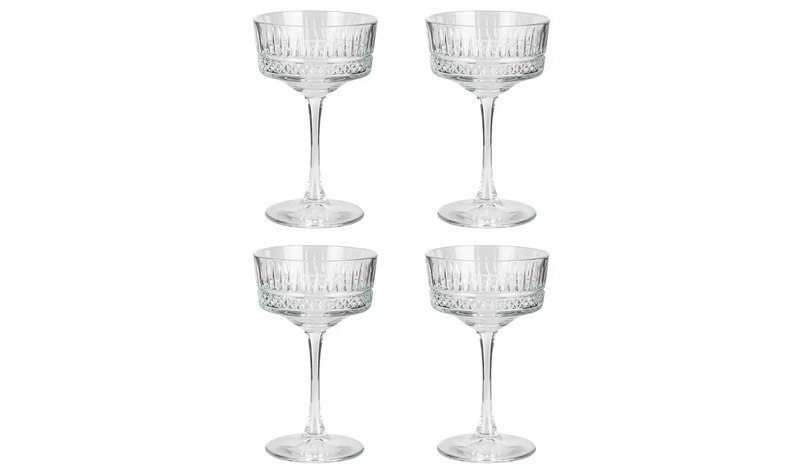 Cocktail Glass 260cc 4pc Elysia 440436