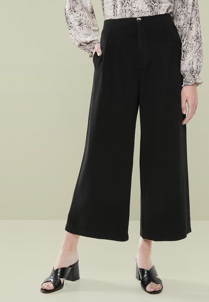 Women's Superbalist Formal Wide Leg Pants - Black