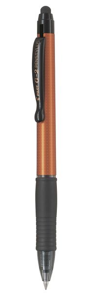 Pilot: G2 Penstylus Black Ink - Orange Barrel