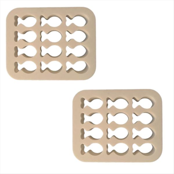 2 Piece Mini Tiny Goldfish Fish Cracker Cookie Mold Baked Shaped Maker