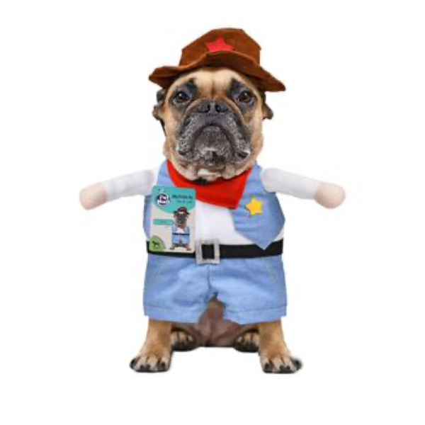 Dog Novelty clothing - Sheriff outfit