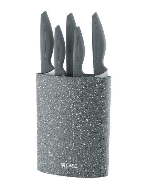 Casa- Firenze 6 Piece Knife Block Set