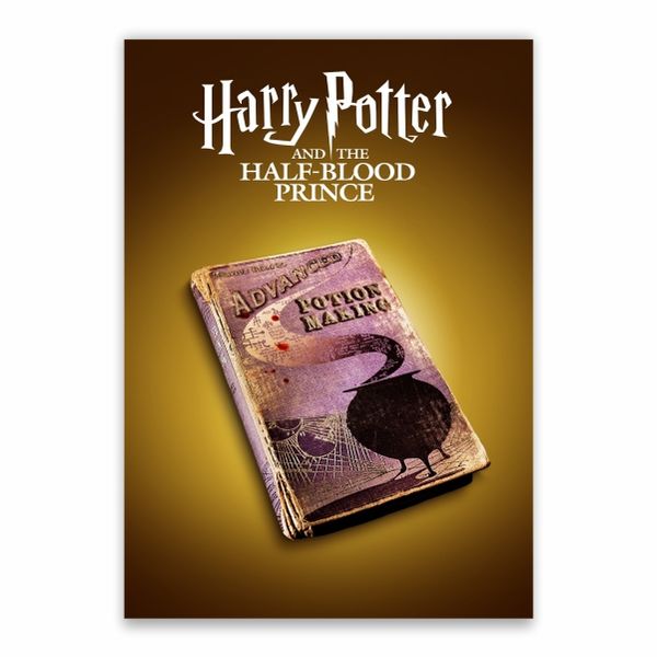Half-Blood Prince Potions Book Poster - A1