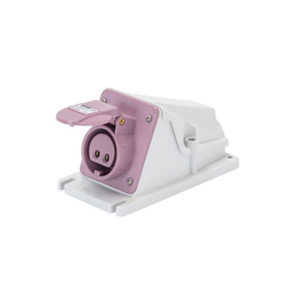 Gewiss - 16A 2P 24V 90 Socket Outlet IP44