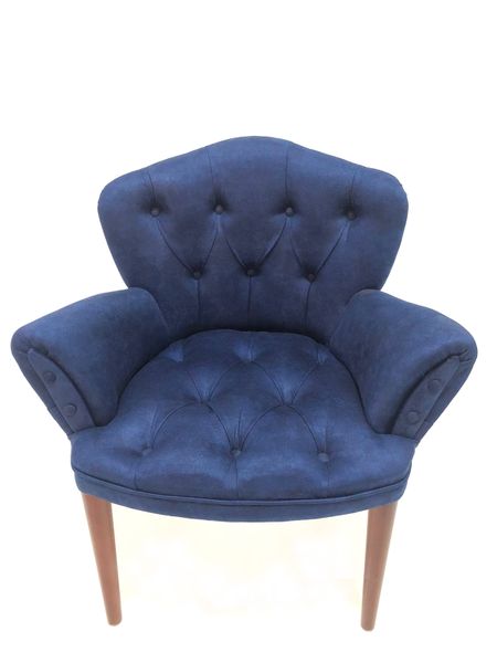 Lorenzo II - Navy Blue Arm Chair