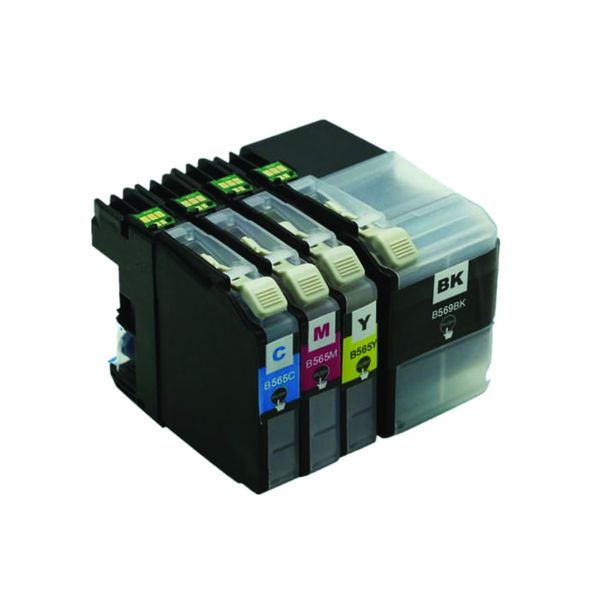 Compatible Canon LC-569 XL/ 565 XL C/M/Y Ink Cartridge set