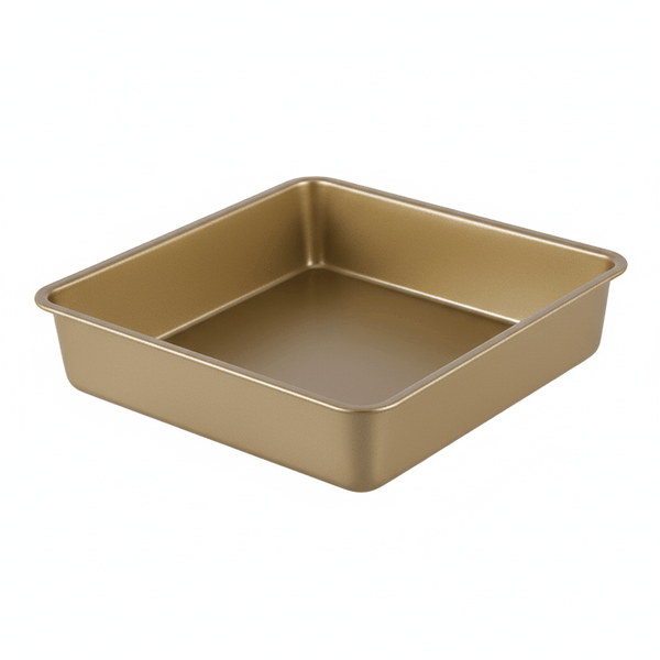 Carbon Steel Rectangular Baking Pan - Gold - 13 Inch