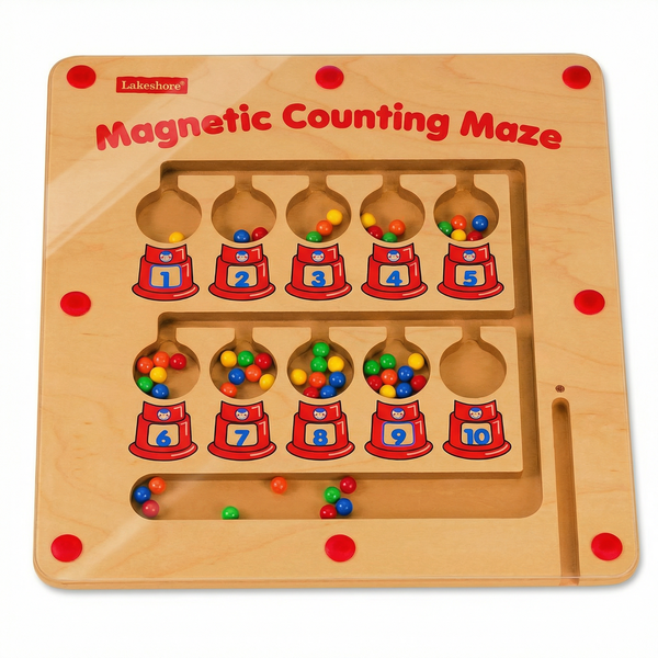 Lakeshore - Magnetic Counting Maze - Builds Counting Skills