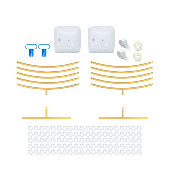 Round Balloon Arch Stand Kit Wedding Arches Circle Backdrop Stand - 6.6Ft