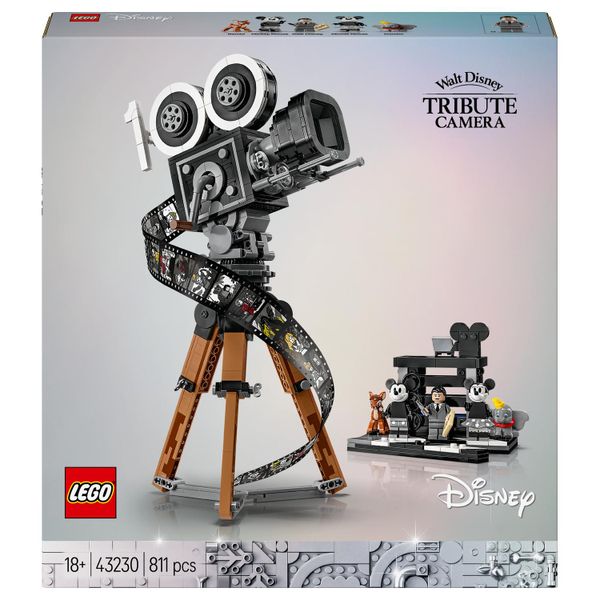 LEGO® ? Disney Walt Disney Tribute Camera 43230 Building Kit - 811 Pieces