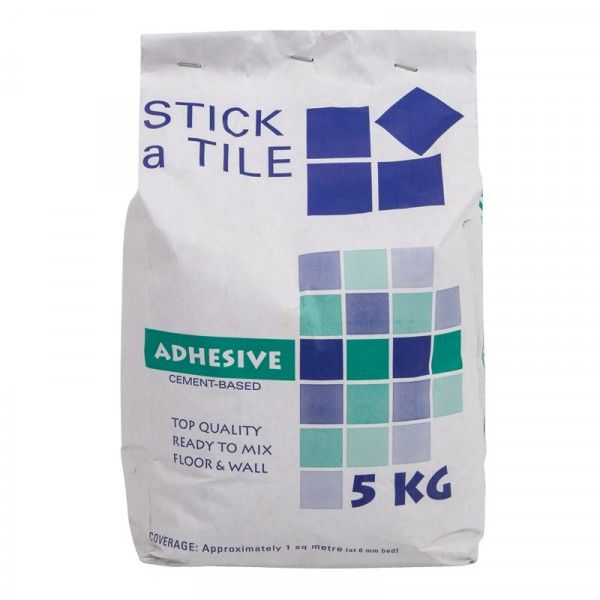 Bulk Pack 3 x Stick A Tile Tile Cement Floor/Wall - 5kg