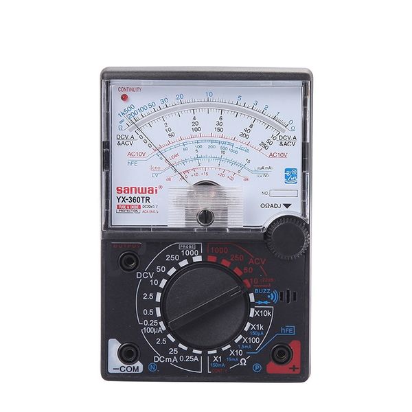 FI- Analog Multimeter 1000v LED and Buzzer