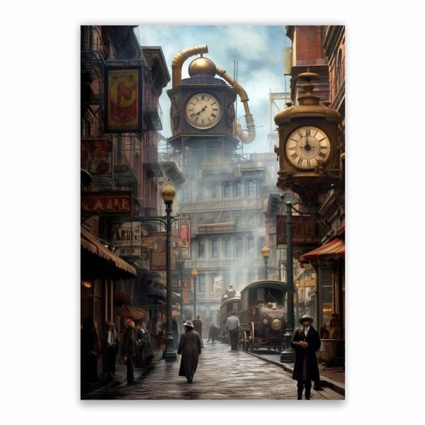 Fictional London Poster - A1