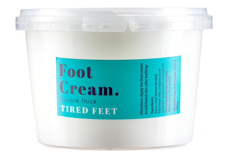 Vensico - Double Thick Foot Cream For Tired &amp; Exfoliated Feet - 300g