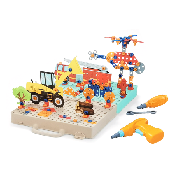 331 Pieces Electric Drill Puzzle Toy for Kids