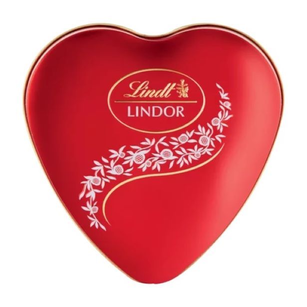 Lindt Lindor Milk Chocolate Heart Tin 50g 20 Pack Shop Today. Get