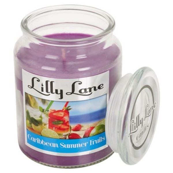 Lilly Lane Caribbean Summer Fruits Scented Candle Large