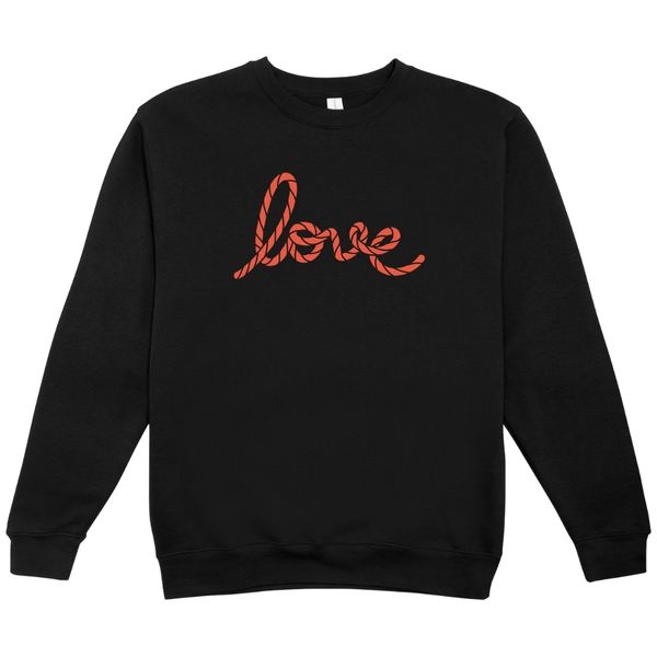 Love Rope Kids Black Sweater