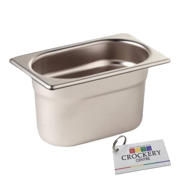 Stainless Steel Insert Ninth 65mm Catering Equipment + Keyring