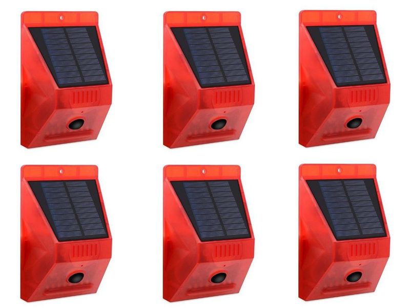 Nihao-6pack Solar Alarm Remote Light