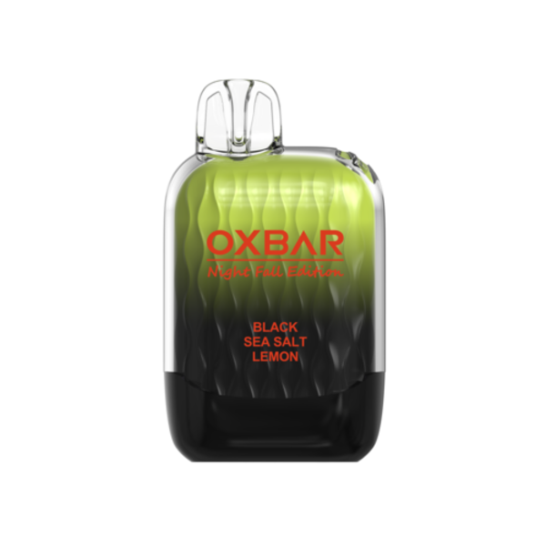 Oxbar G9000 Nightfall Edition Vape - Black Sea Salt Lemon