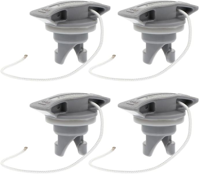 Kayak Air Valve Covers 4-Pack Inflatable Boat Air Valve Plugs Replacement