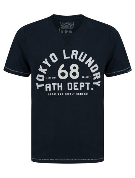 Tokyo Laundry Mens - Hamberts 2 T-Shirt in Navy (Parallel Import)