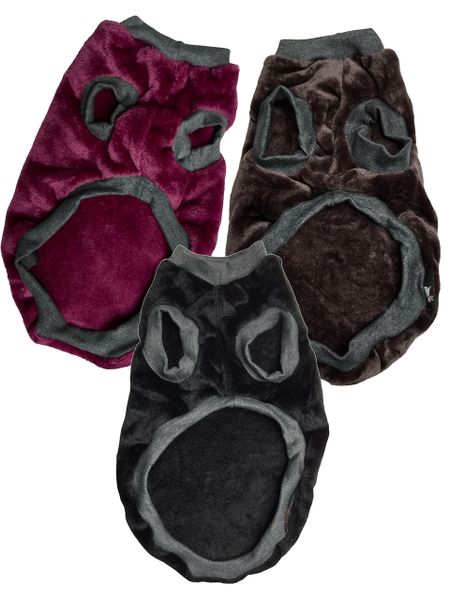Set of 3 Adorable Dog Coats for Winter - Size XL