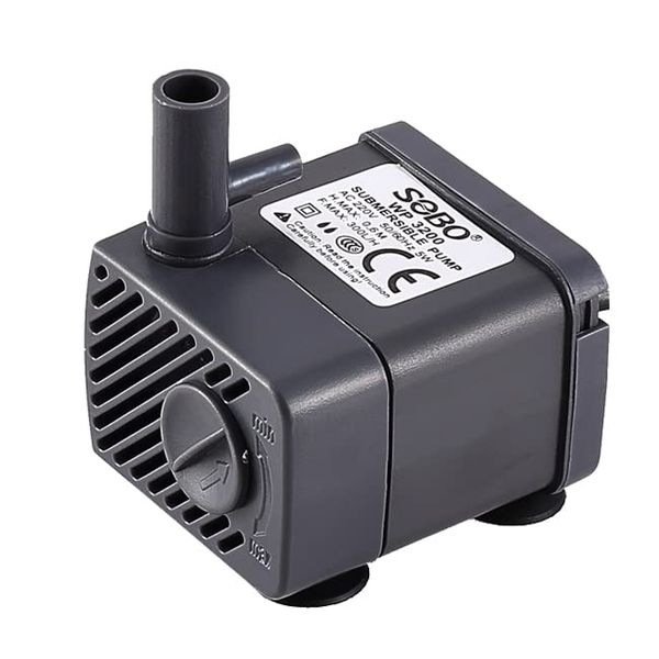 5W Mini Super Quiet Fish Tank Submersible Pump 300L/H