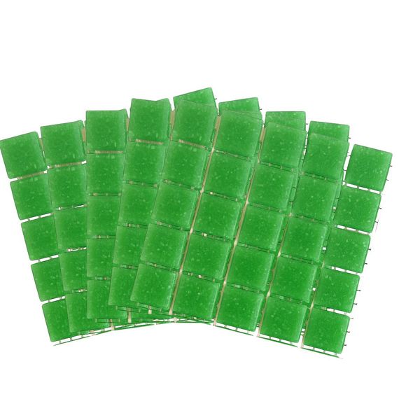 Mosaic Tiles - Mint Green Matt (small tiles for crafting)G