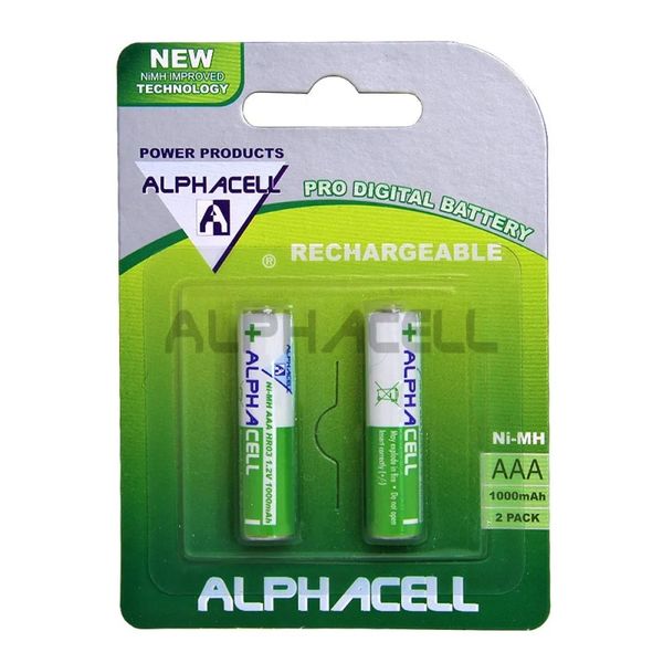 Alpha Rechargeable AAA Battery
