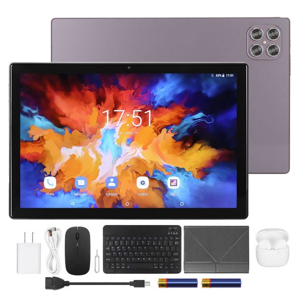 10.1" Tablet Business 12gb 20mp Purple