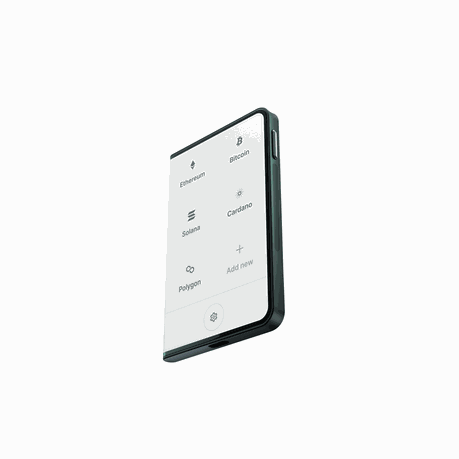 Ledger Stax Cryptocurrency Hardware Wallet Image