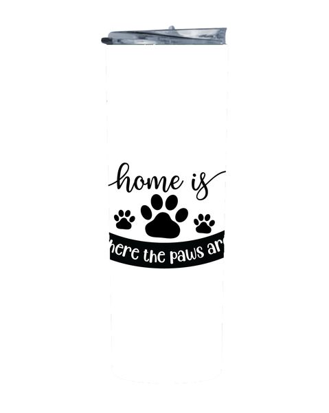 Home 20 Oz Straight Skinny Dog Tumbler 329