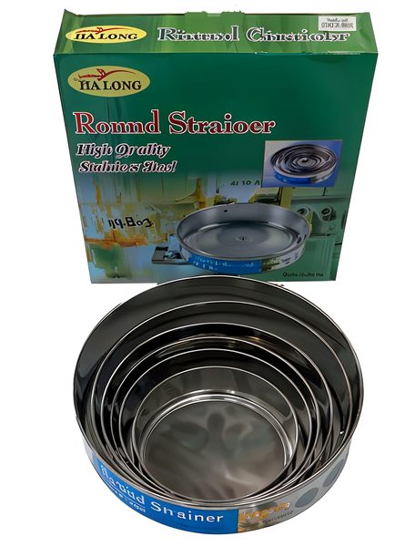 Set of 6 Stainless Steel Mesh Strainer/ Sift