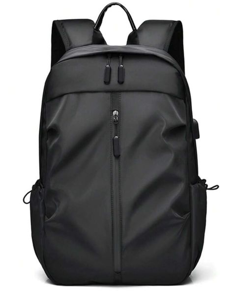 Oxford Cloth Waterproof Large Capacity Laptop Backpack With Charging Slot