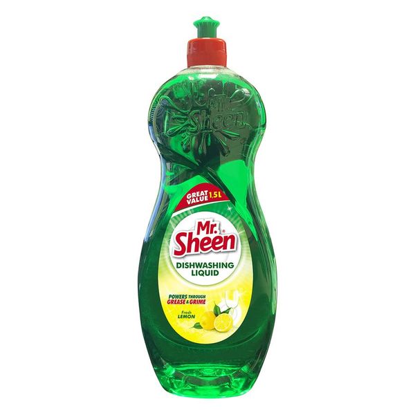 Mr Sheen Dishwashing Liquid Fresh Lemone 1.5L