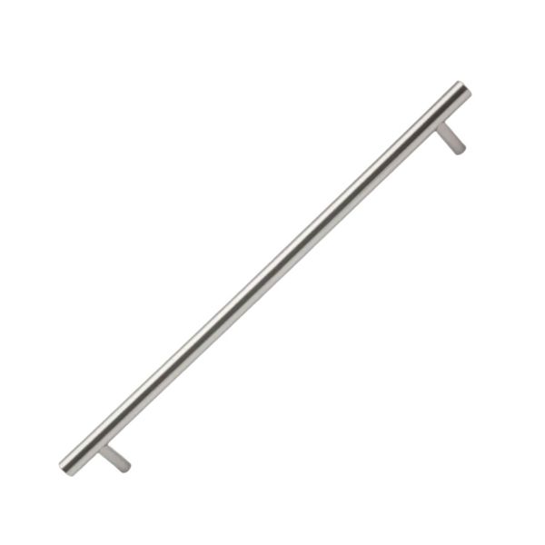 Pack of 6 x Steel Barrel Handle, Brushed Satin Nickel, 192mm