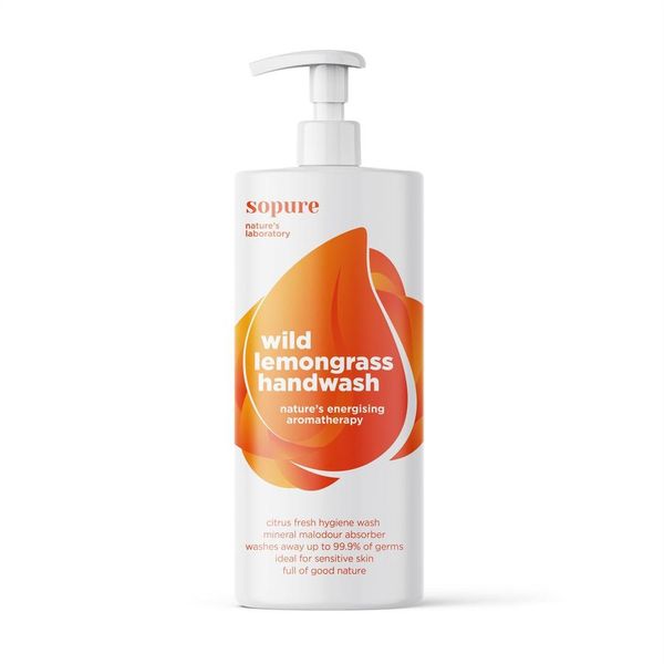 SoPure Lifestyle Range - Wild Lemongrass Handwash Liquid 500ml