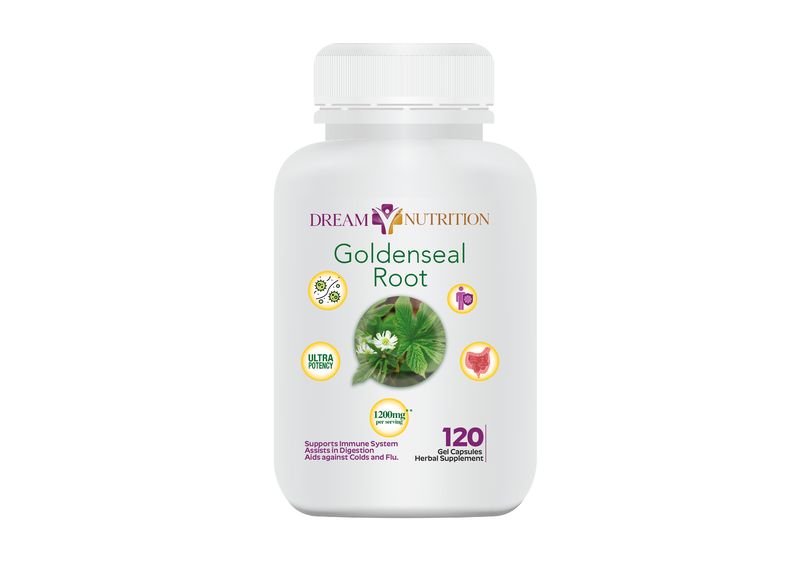 Dream Nutrition Goldenseal Root 120 Capsules