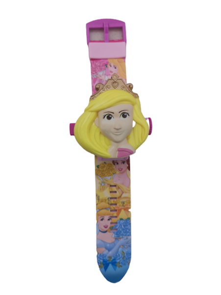 New 3D Princess Projection Watch