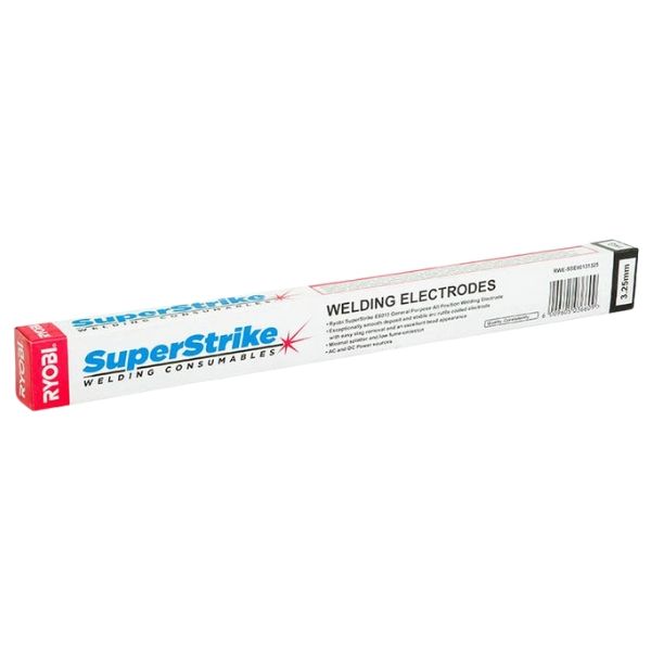 Ryobi Super strike Welding Electrodes (2.5mm) 1kg Buy Online in