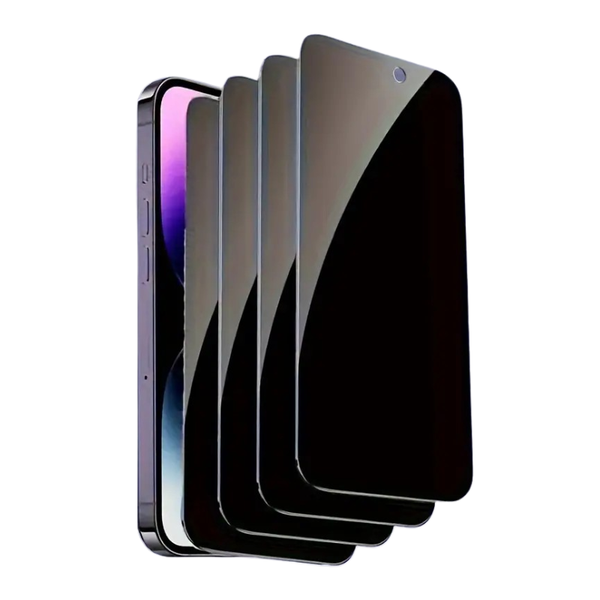 4-Pack Tempered Glass Privacy Screen Protector for iPhone 13 Pro Max